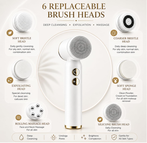 GlowFusion six-in-one facial system